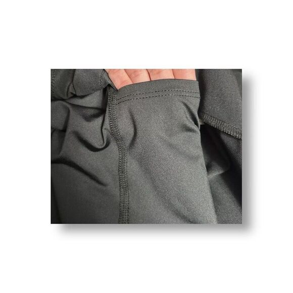 EleVen by Venus Williams XXL Pleated Flutter Hem Black Tennis Skort Activewear - Picture 7 of 11